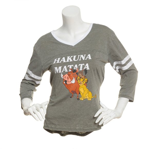 Freeze Tops - Freeze Size XL Disney Hakuna Matata Stripe T-Shirt